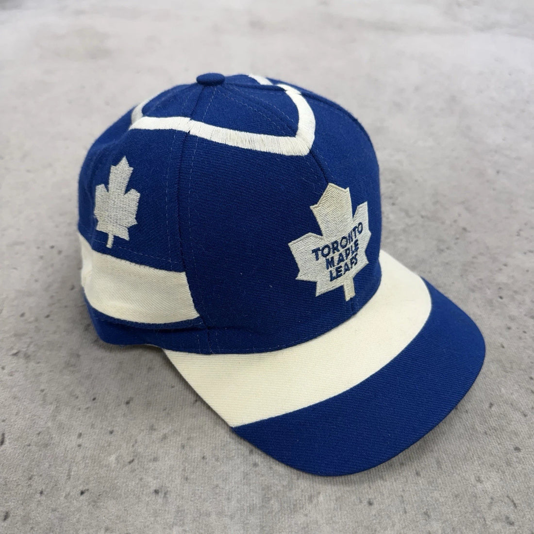 Vintage Toronto Maple Leafs Jersey Wool Snapback Hat Cap OSFA NHL