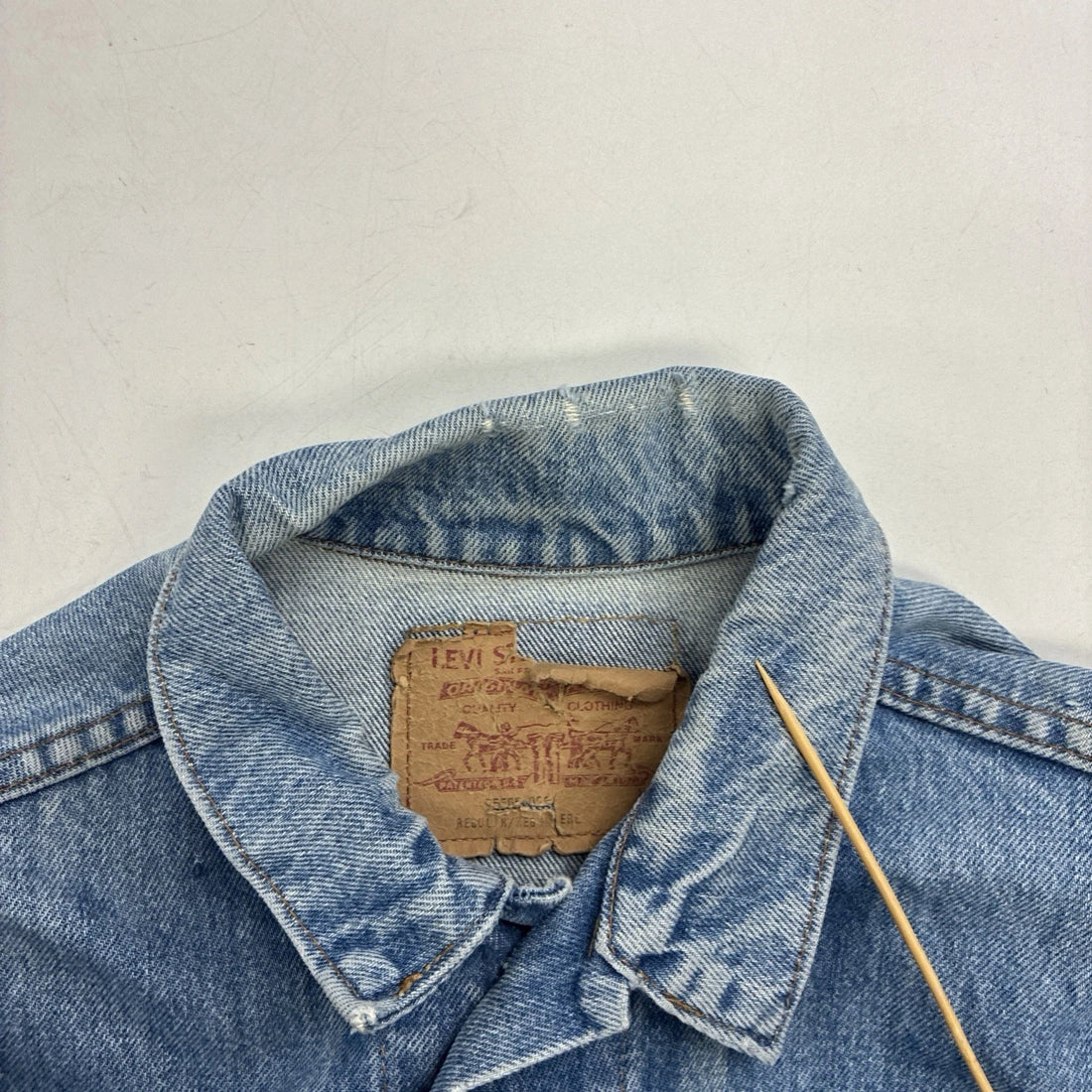 Vintage Levi's Denim Trucker Jacket Size 42