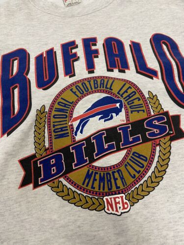 Vintage Buffalo Bills Nutmeg Sweatshirt Crewneck Size Large 90s NFL
