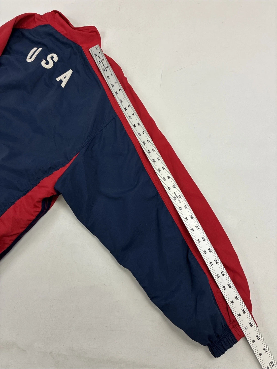 Vintage Team USA Soccer Nike Windbreaker Light Jacket Womens Size Medium FIFA