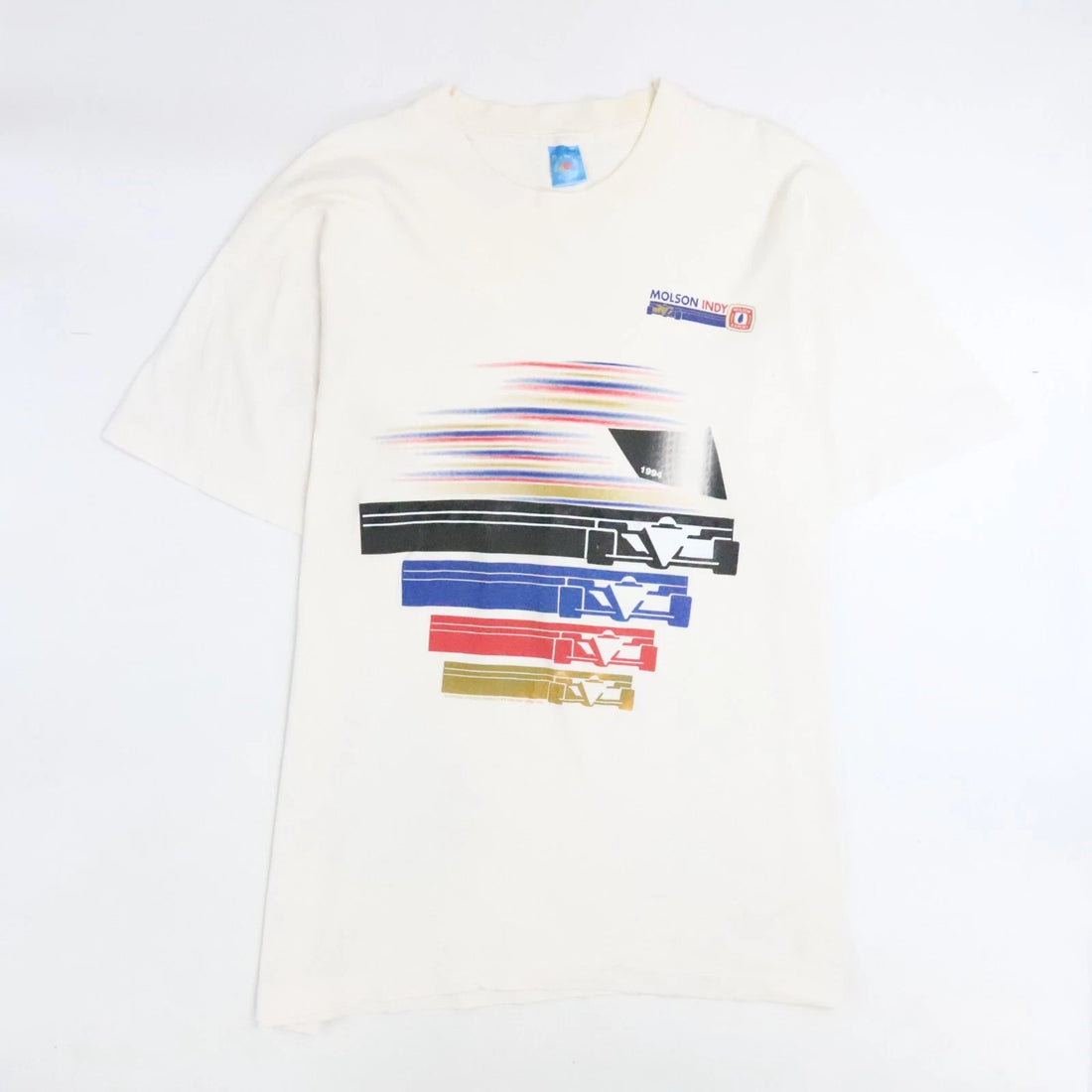 Vintage Molson Indy Racing T-Shirt Size XL 1994 90s