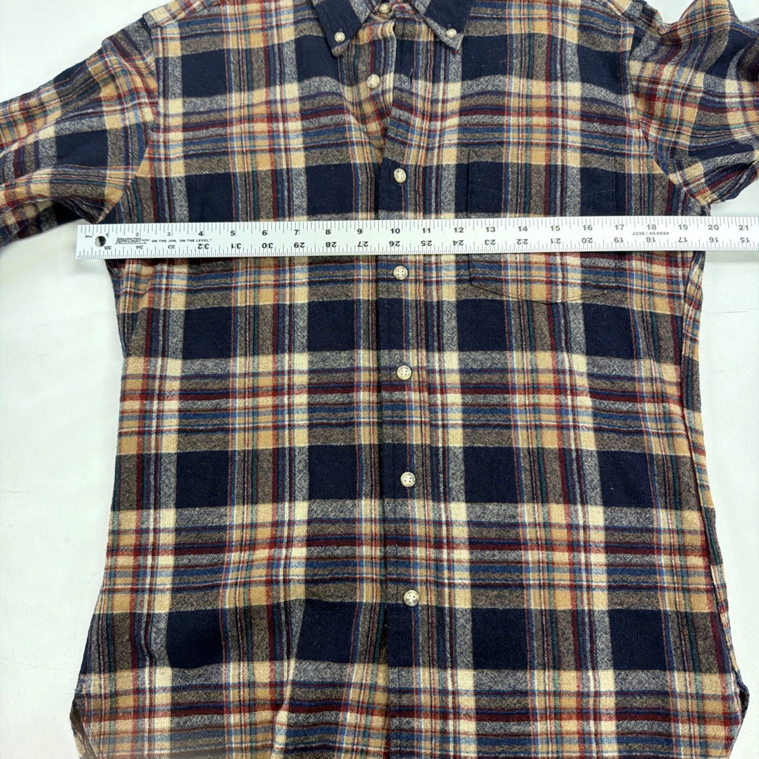 Vintage Pendleton Wool Fireside Button Up Shirt Size Small Plaid