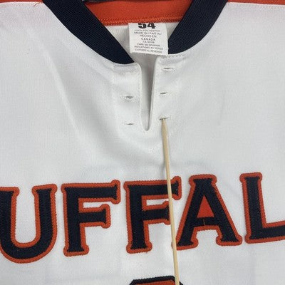 Buffalo State Bengals Cox Authentic Hockey Jersey Size 54 Fight Strap
