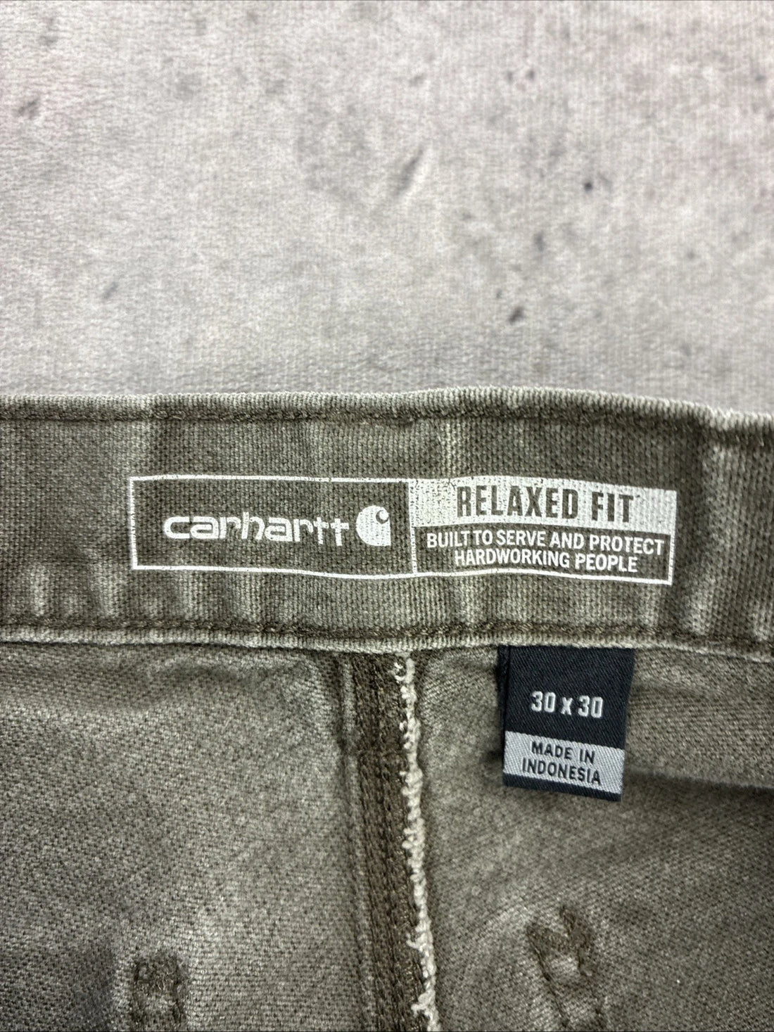Carhartt Carpenter Double Knee Work Pants Size 30 X 30
