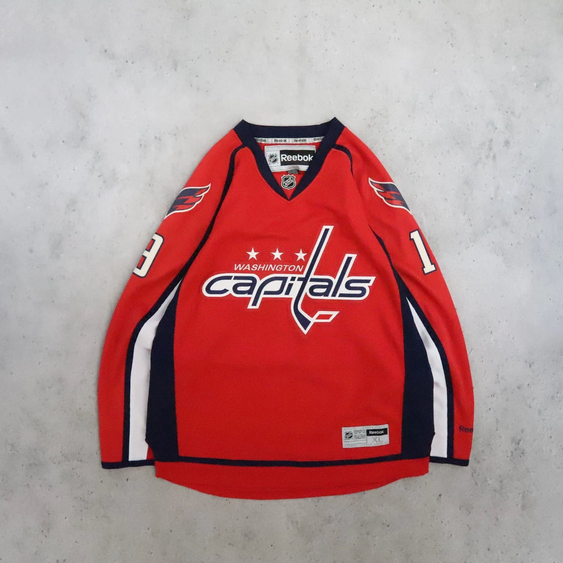 Washington Capitals Nicklas Backstrom Reebok Jersey Size XL NHL