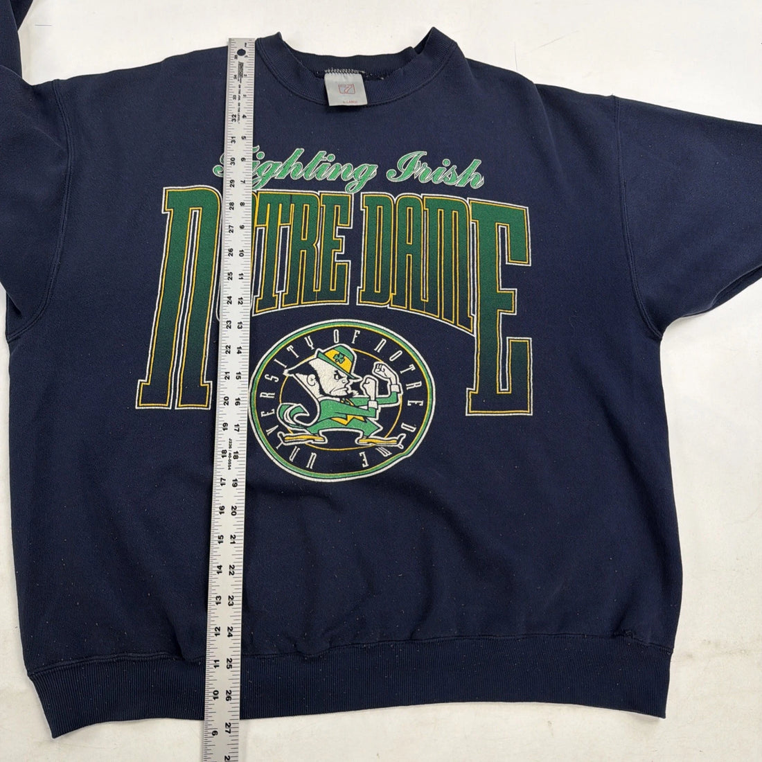 Vintage Notre Dame Fighting Irish Crewneck Sweatshirt Size XL NCAA