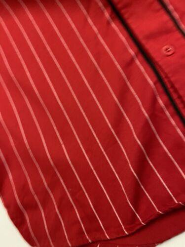 Vintage Nike UNLV Rebels Red Embroidered Baseball Jersey (Size S