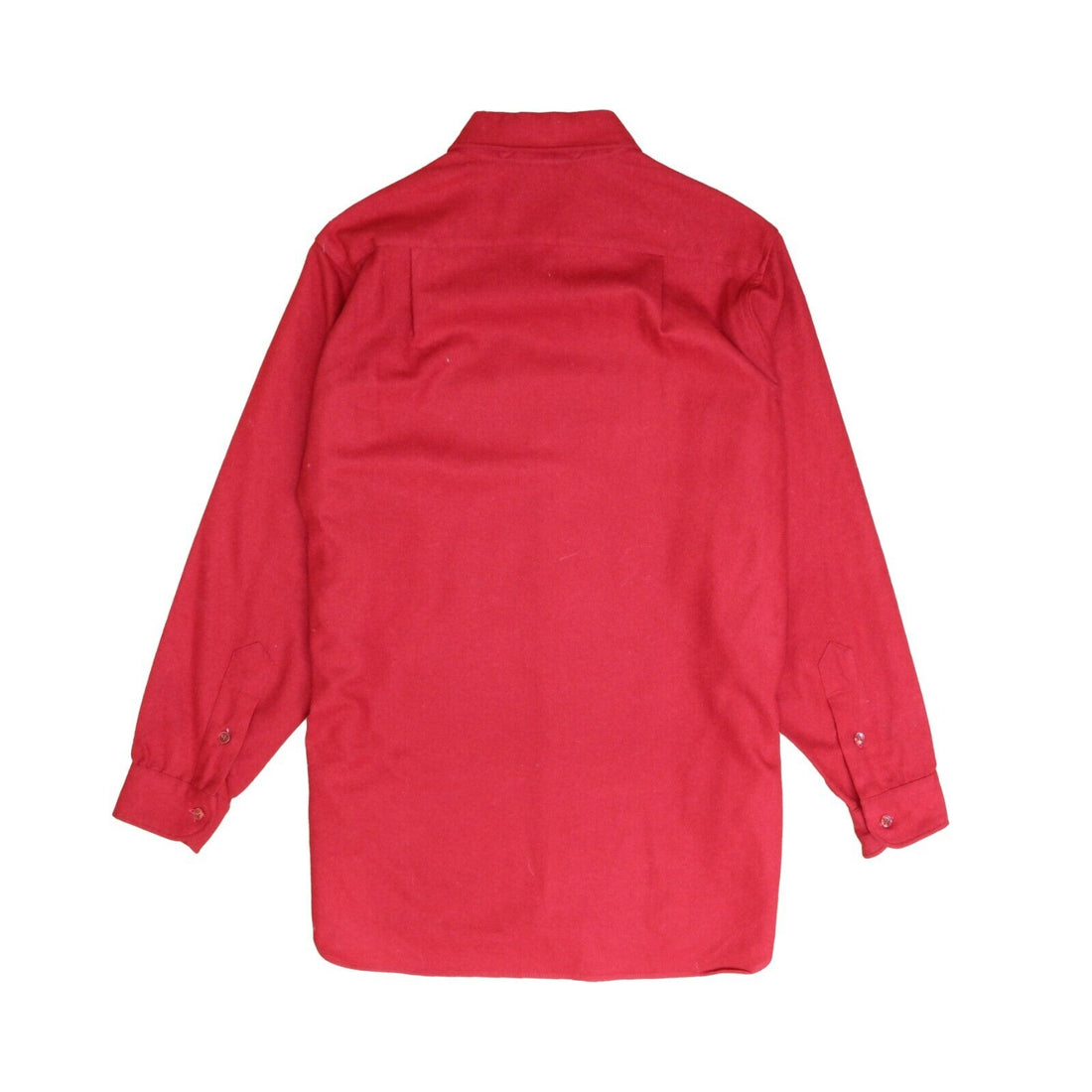 Vintage Pendleton Wool High Grade Western Button Up Shirt Size 16 Red