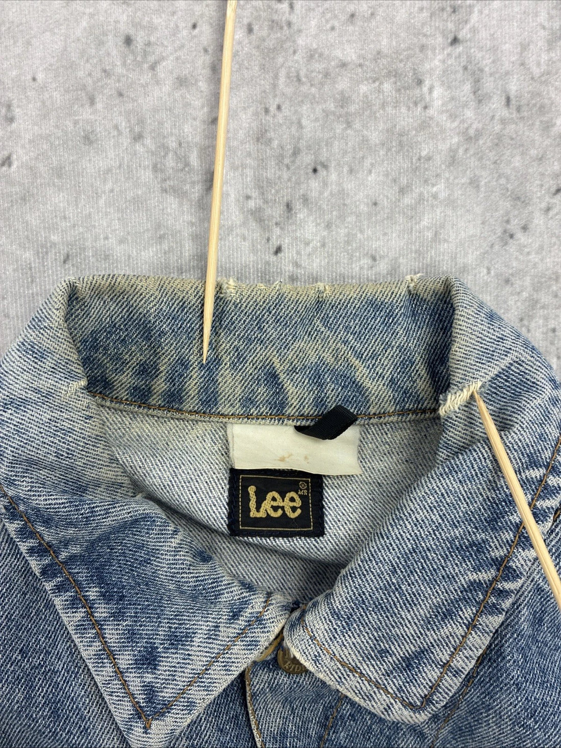 Vintage Lee Denim Jacket Size Large