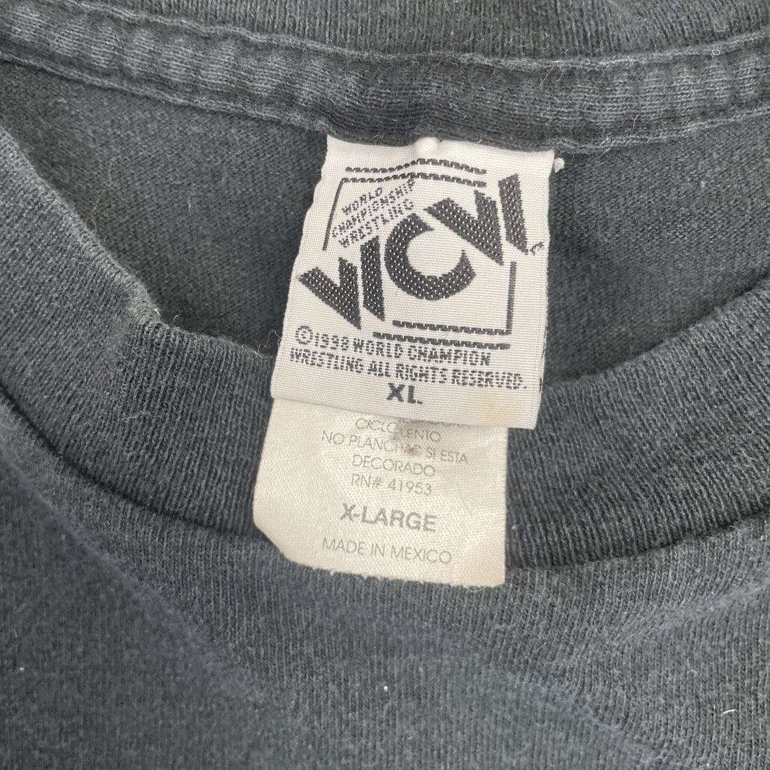 Vintage Kevin Nash NWO Wrestling T-Shirt Size XL 1998 90s WCW