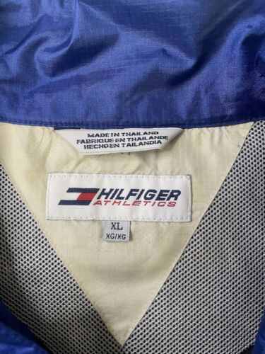 Vintage Tommy Hilfiger Athletics Windbreaker Light Jacket Size XL