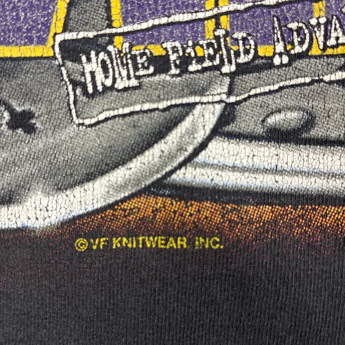 Vintage Minnesota Vikings Home Field Advantage T-Shirt Size Large 2000 NFL