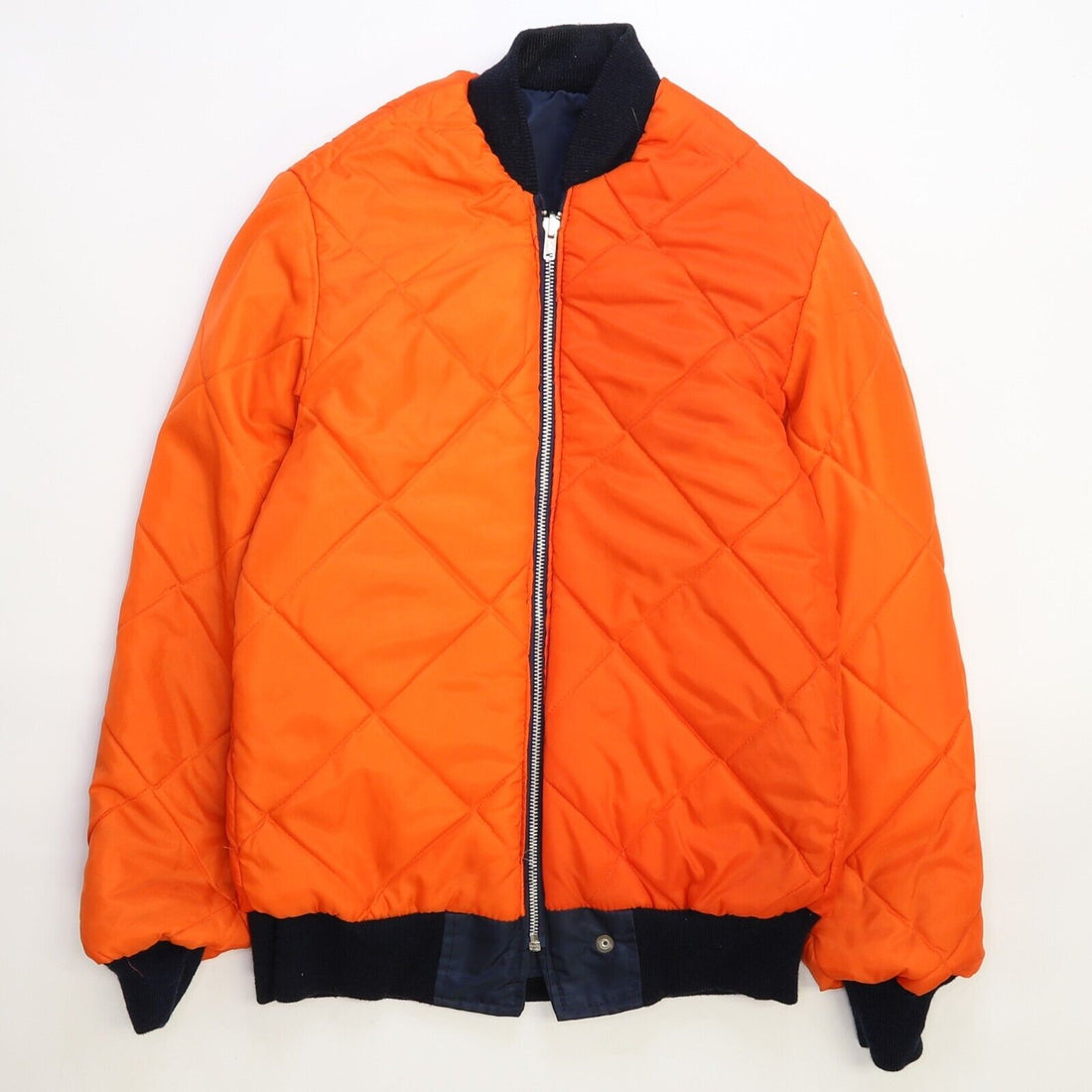 Vintage Golden Fleece Bomber Jacket Size 36 Blue