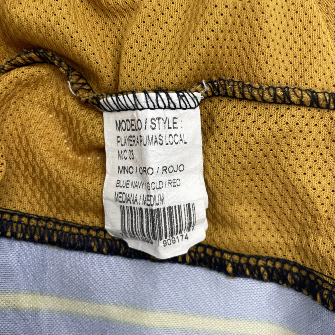 Vintage Pumas Unam Mauricio Lotto Soccer Football Jersey Size Medium Liga MX