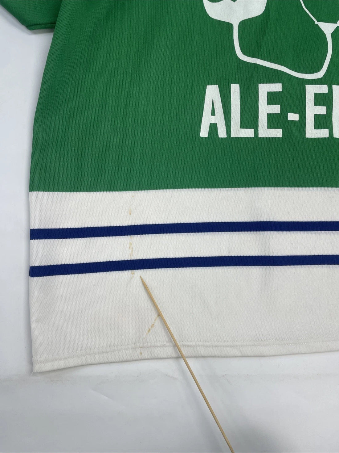 O.C. Ale-Ers CCM Hockey Jersey Size Large Green