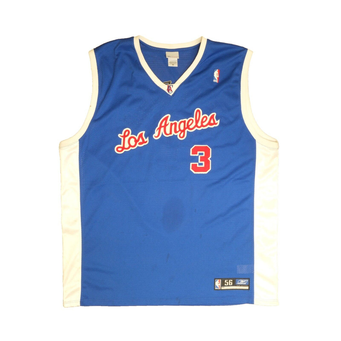 Vintage Los Angeles Clippers Quentin Richardson Authentic Reebok Jersey 56 NBA