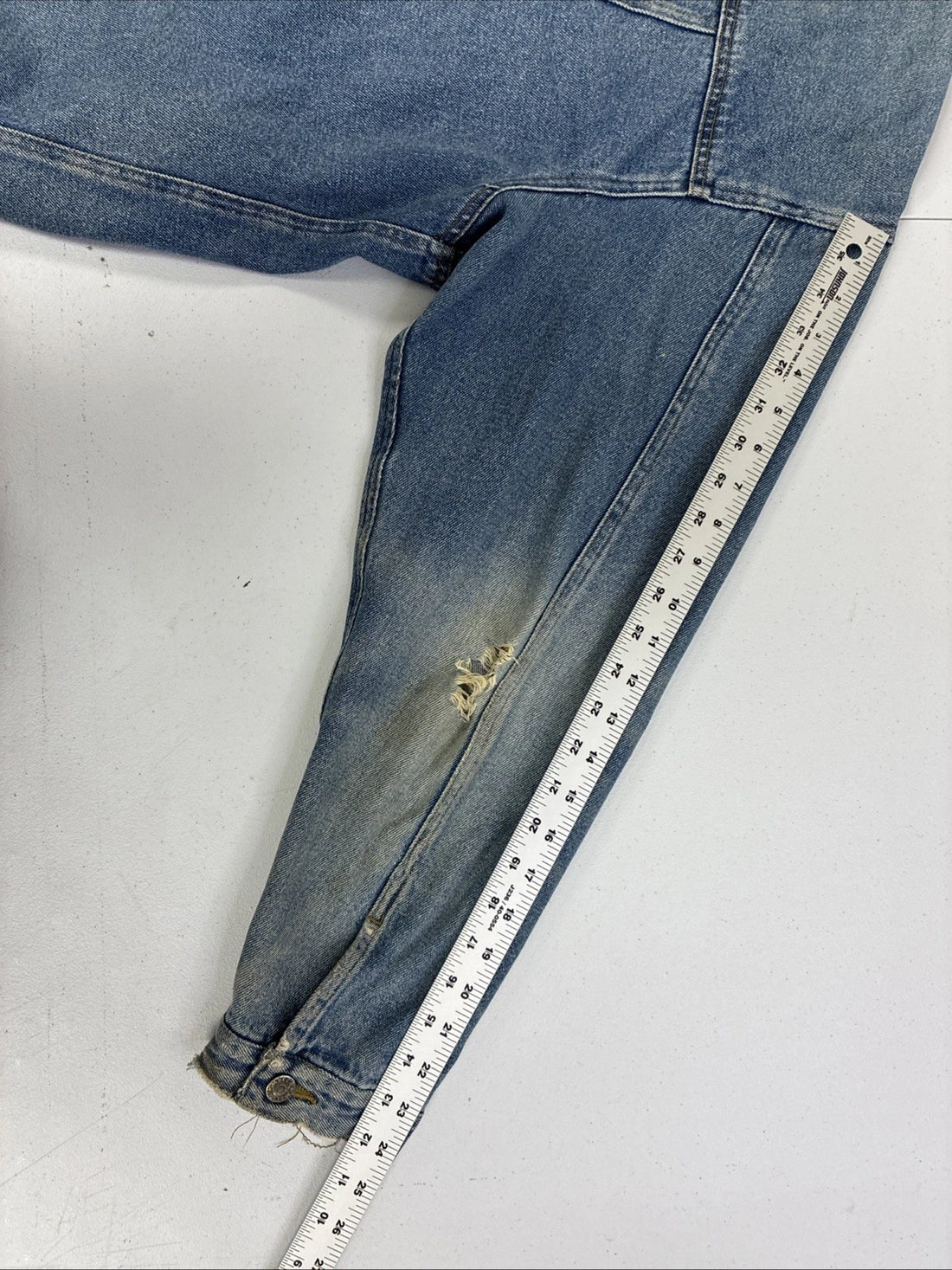 Vintage Mecca Jeans Co. Denim Trucker Jacket Size Large Y2K