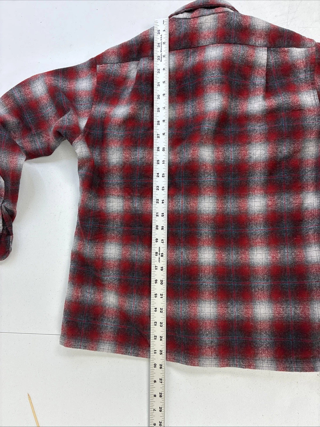 Vintage Pendleton Wool Board Button Up Shirt Size Medium