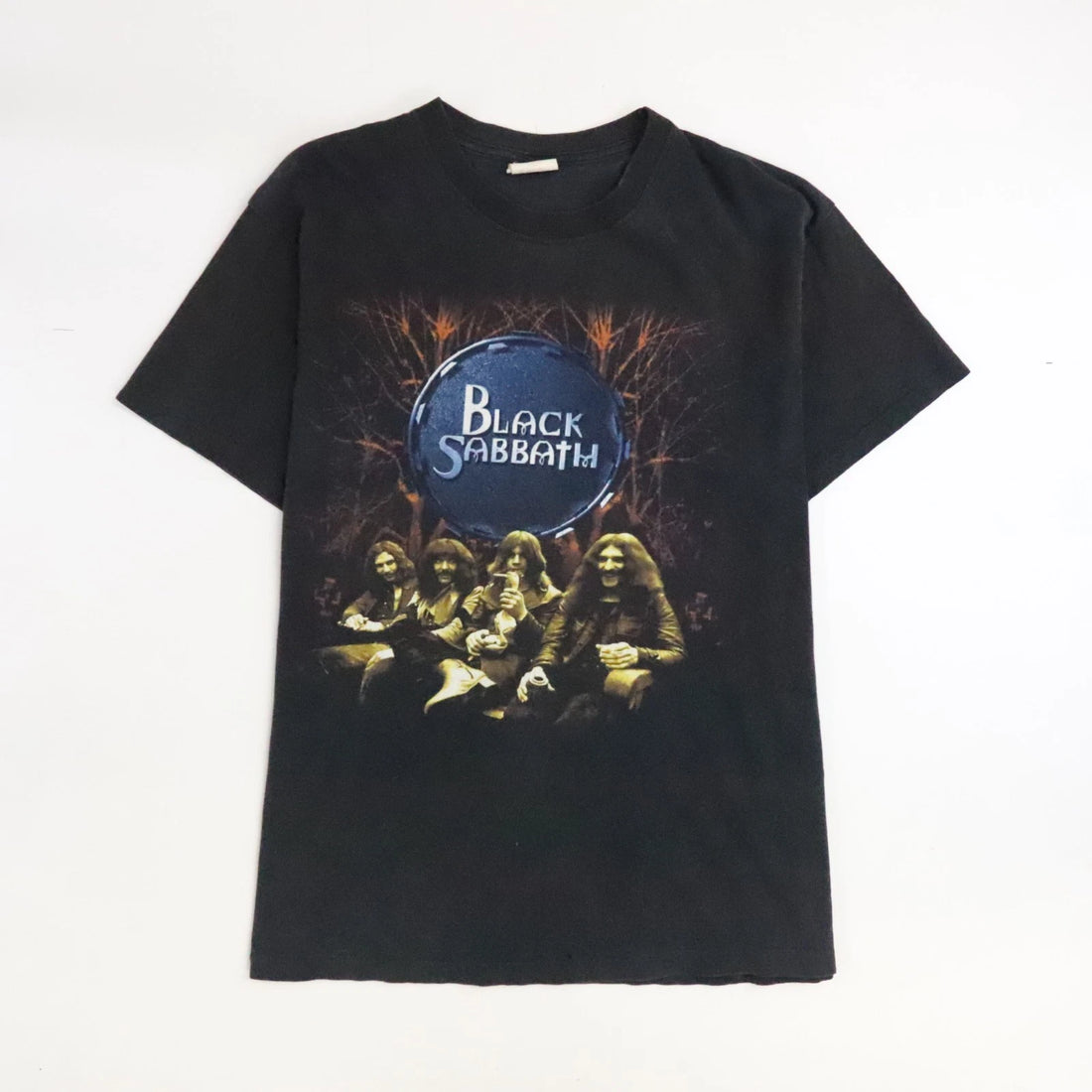 Vintage Black Sabbath New Years Eve Live Band T-Shirt Size Large 1999 90s
