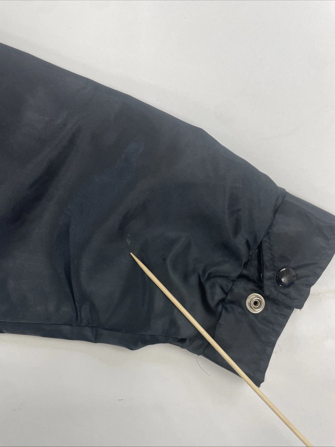 Vintage 1966 Imperial Satin Bomber Jacket Size Medium Auto