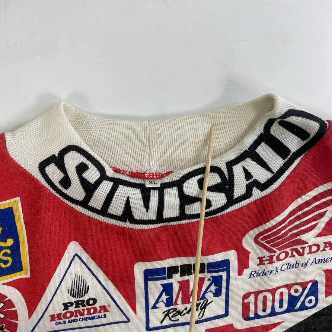 Vintage Jeremy McGrath Honda Sinisalo Motocross Jersey XL 1994 90s