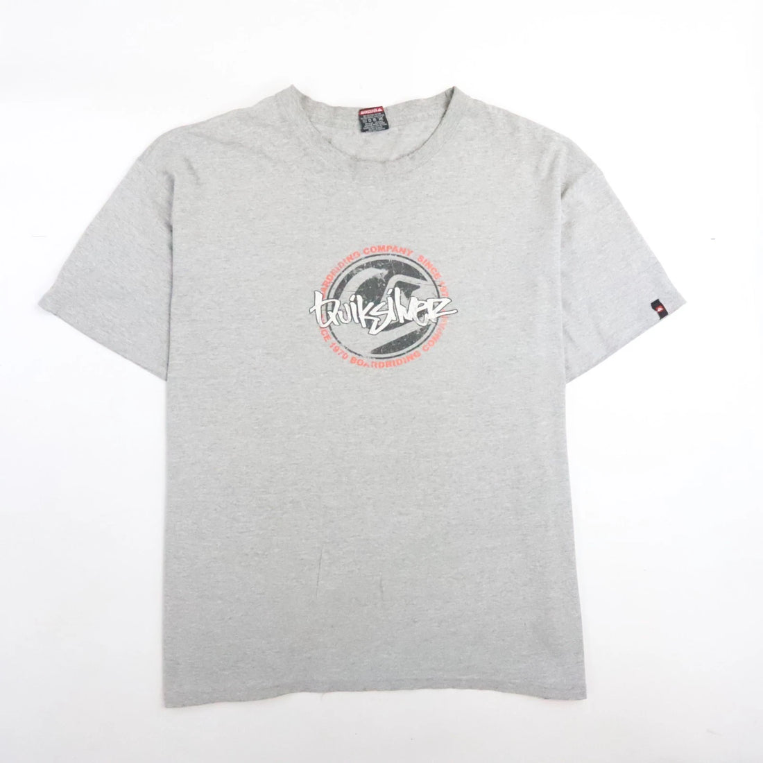 Vintage Quiksilver Board Riding T-Shirt Size XL Y2K Skate Surf