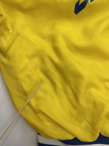 Vintage Sandburg Eagles Windbreaker Light Jacket Size XL Yellow