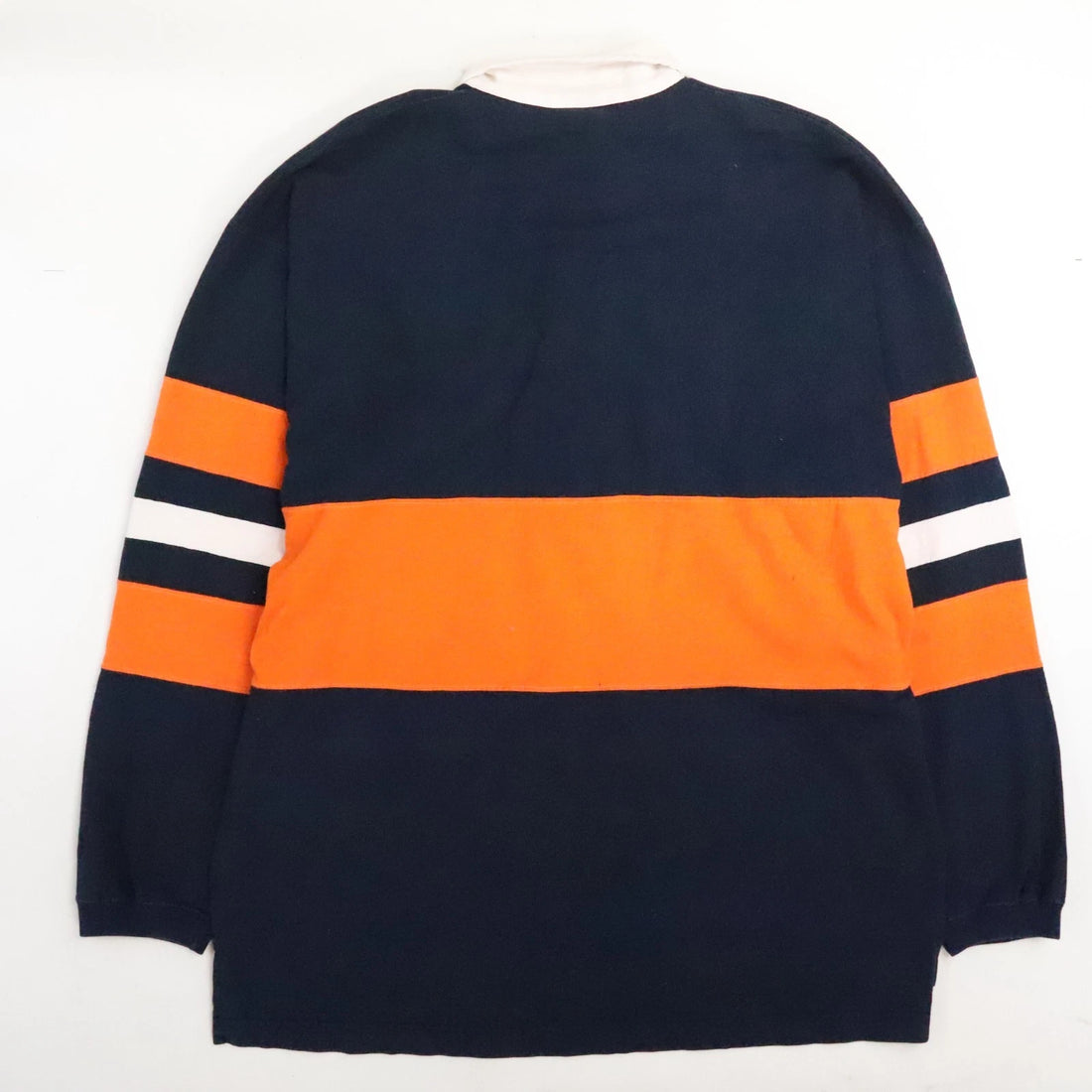 Vintage Chicago Bears Long Sleeve 1/4 Zip Rugby Shirt Size Large 1997 90s NFL