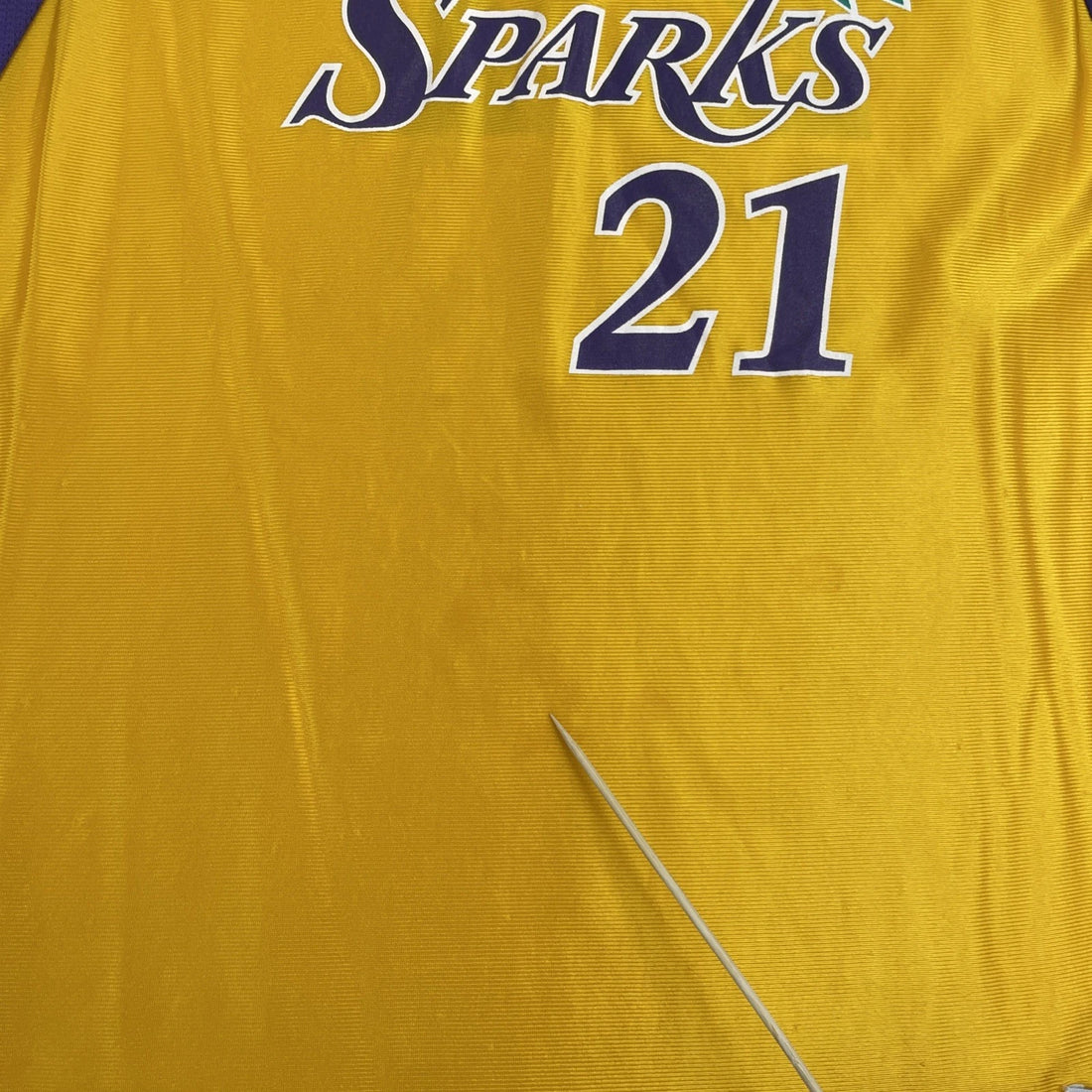 Vintage Los Angeles Sparks Tamecka Dixon Champion Jersey Size XL WNBA