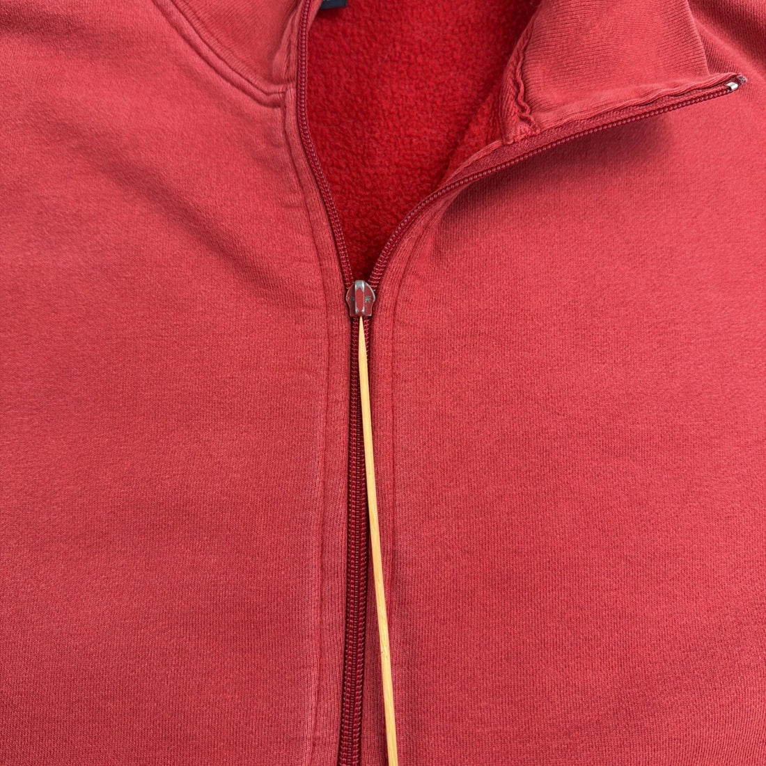 Vintage Polo Ralph Lauren Full Zip Cardigan Sweatshirt Size Medium Red