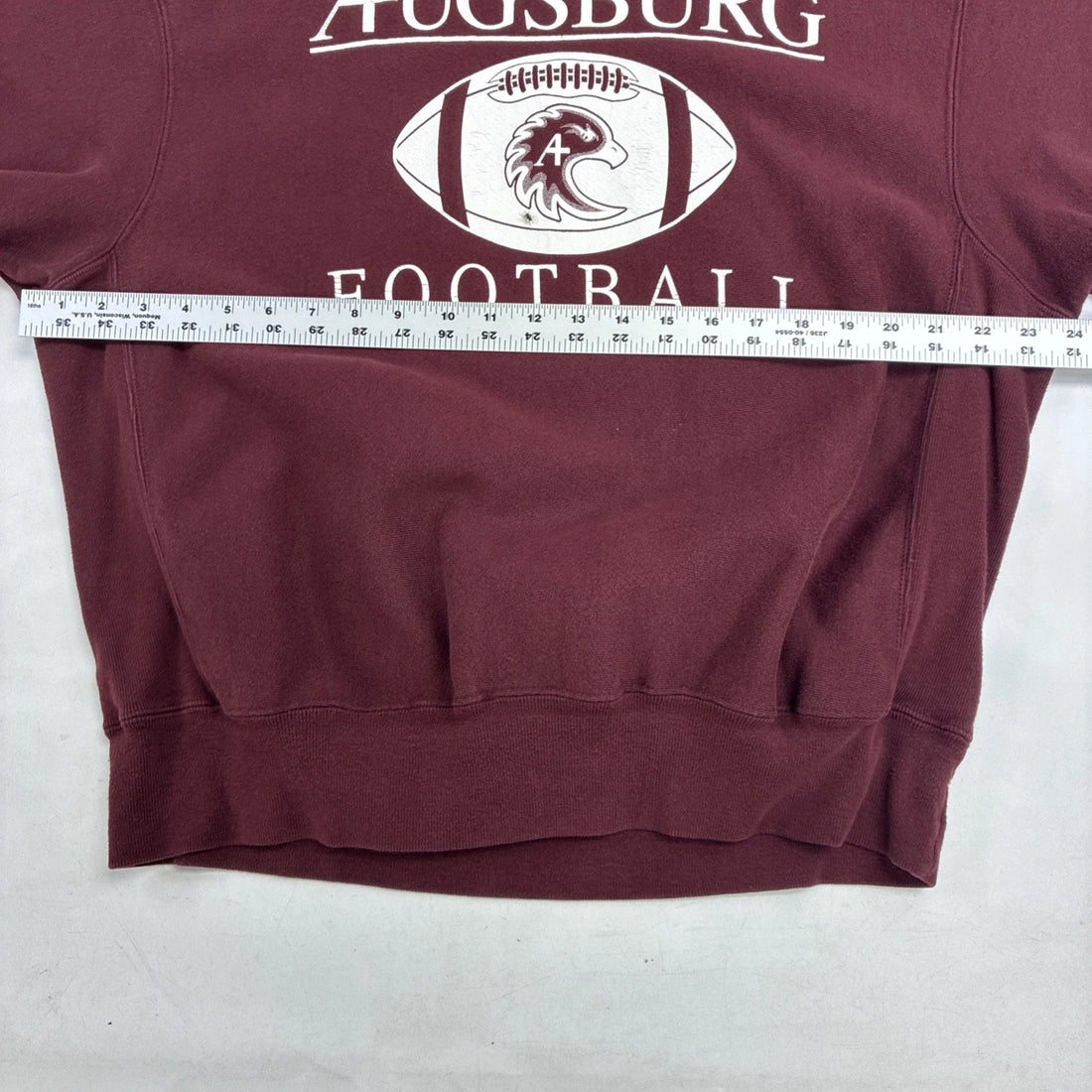 Vintage Augsburg Football Champion Reverse Weave Sweatshirt Size XL