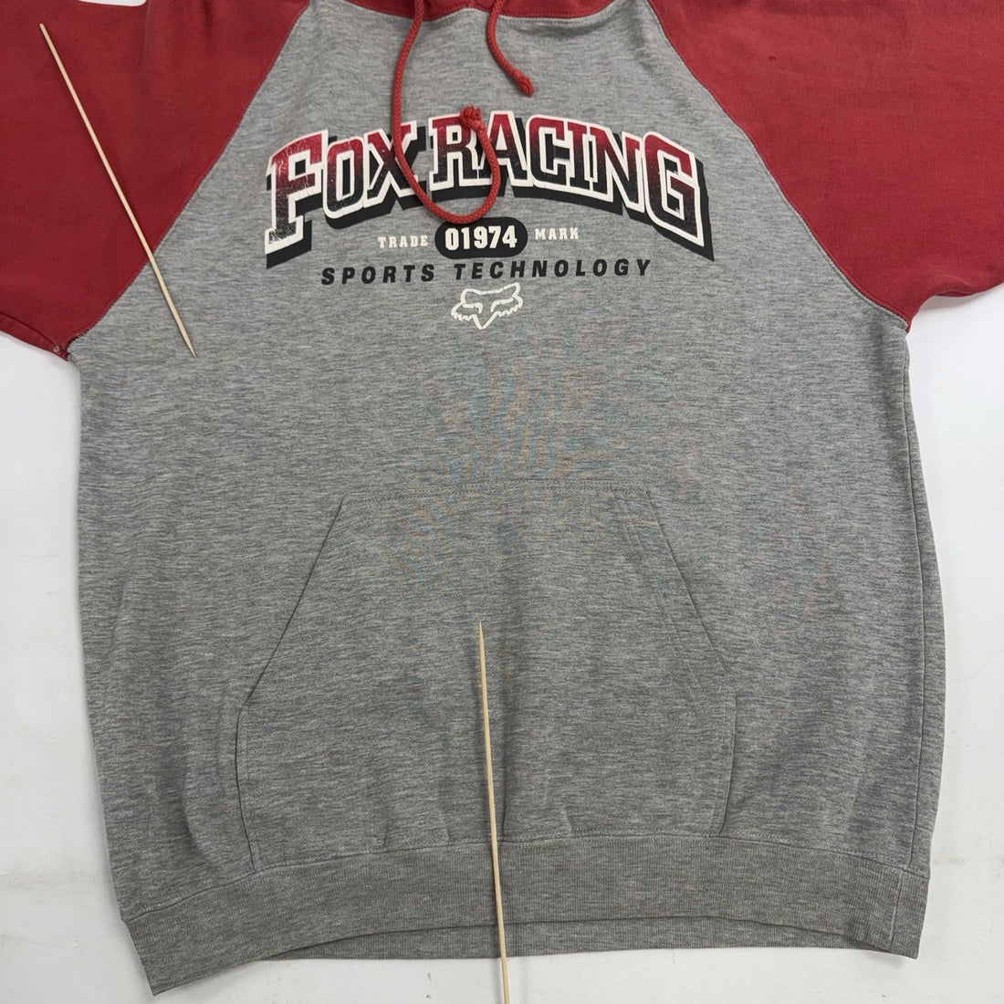 Fox Racing Sweatshirt Hoodie Size Large