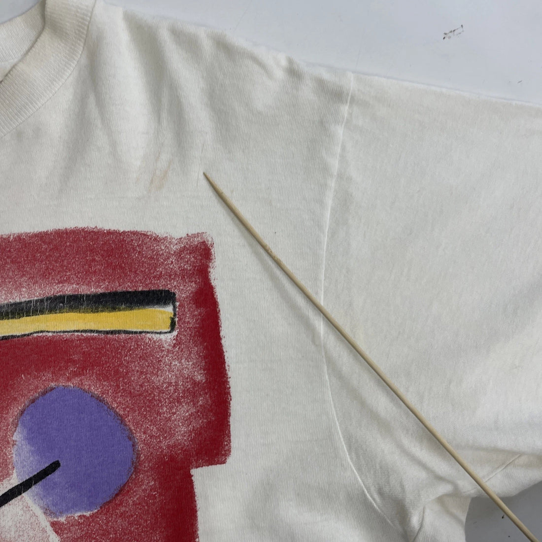 Vintage Mickey Mouse Art Painting Disney T-Shirt One Size 90s