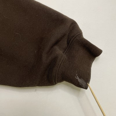 Vintage Carhartt Full Zip Sweatshirt Hoodie Size XL Brown Thermal Lined