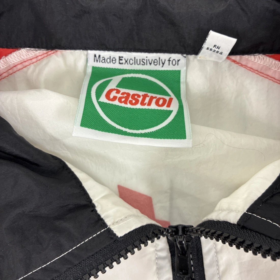Vintage Castrol GTX Racing Windbreaker Light Jacket Size XL