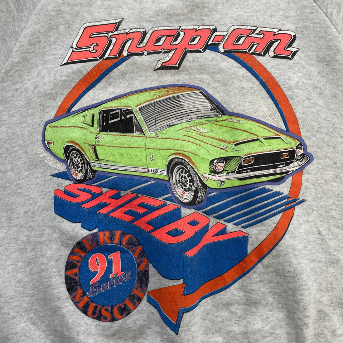 Vintage Snap-On Shelby American Muscle Crewneck Sweatshirt Size Large 90s