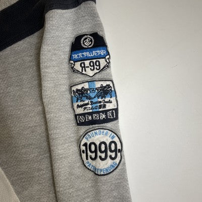 Vintage Rocawear Full Zip Sweatshirt Size 2XL Y2K Patches