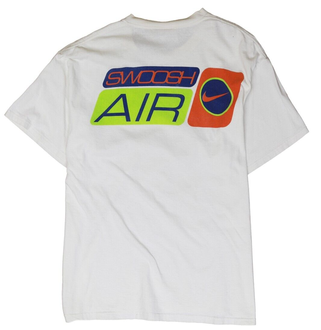 Vintage Nike Swoosh Air T-Shirt Size Large 90s