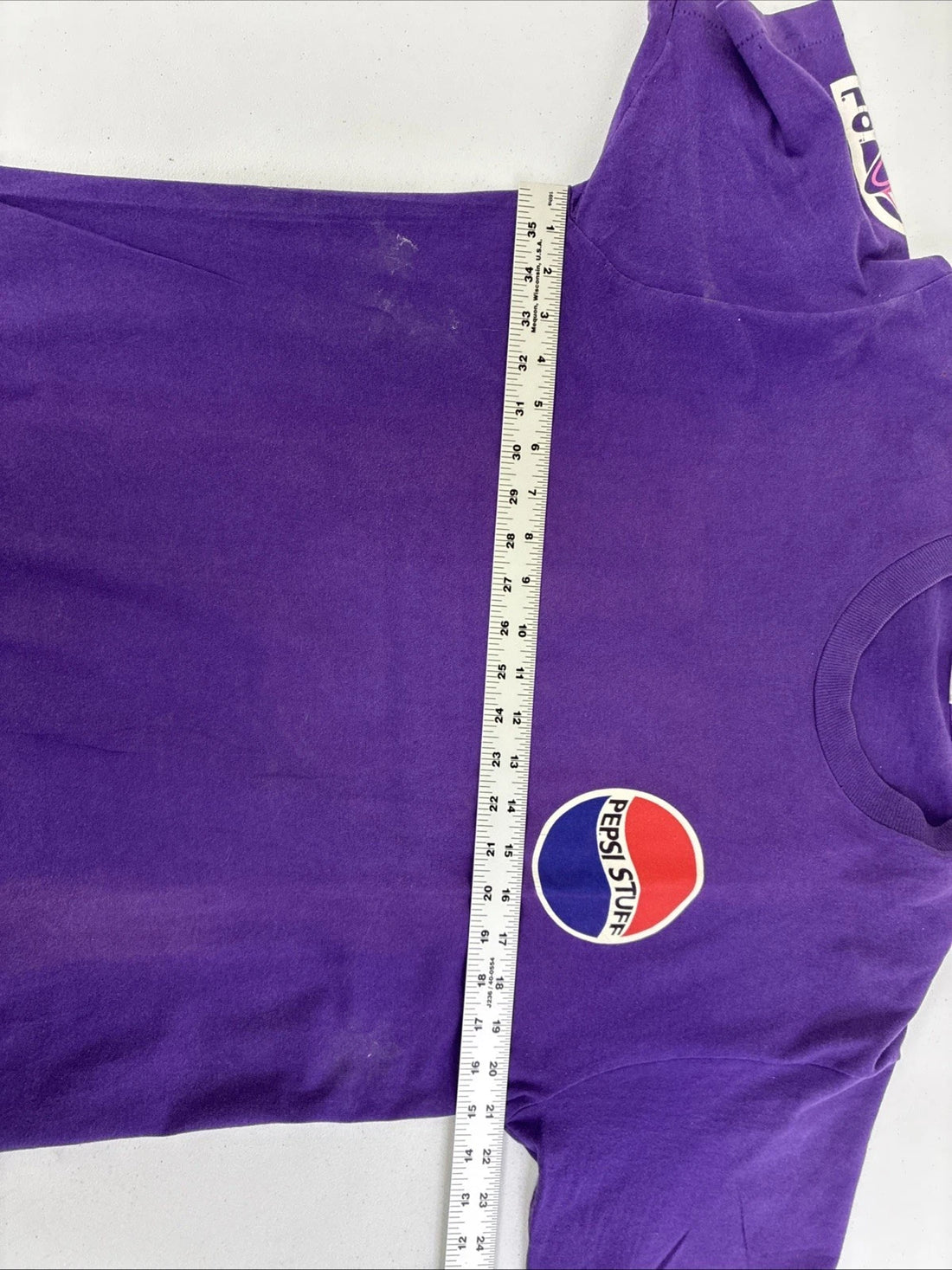 Vintage Pepsi Stuff Taco Bell Promo T-Shirt Size Large 90s