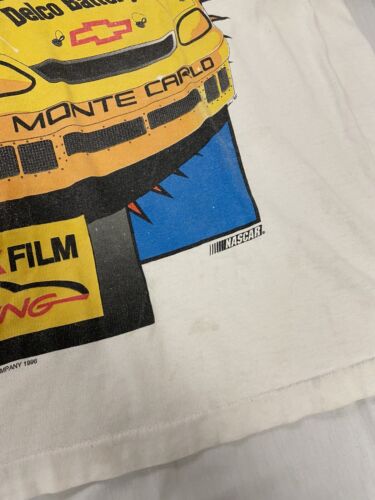 Vintage Sterling Merlin Kodak Racing T-Shirt Size 3XL White 1996 90s NASCAR