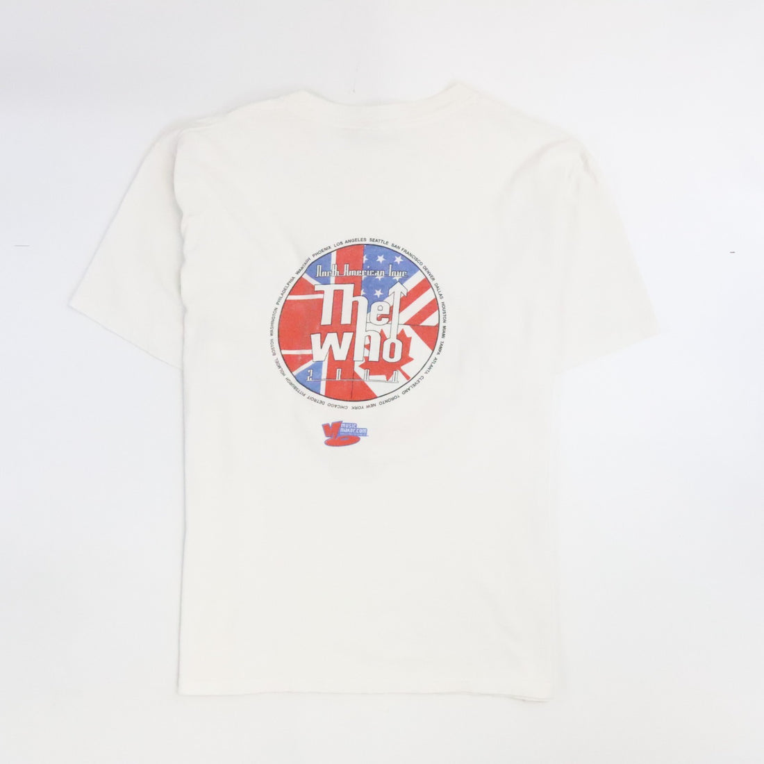 Vintage The Who North American Tour 2000 T-Shirt Size Large Music