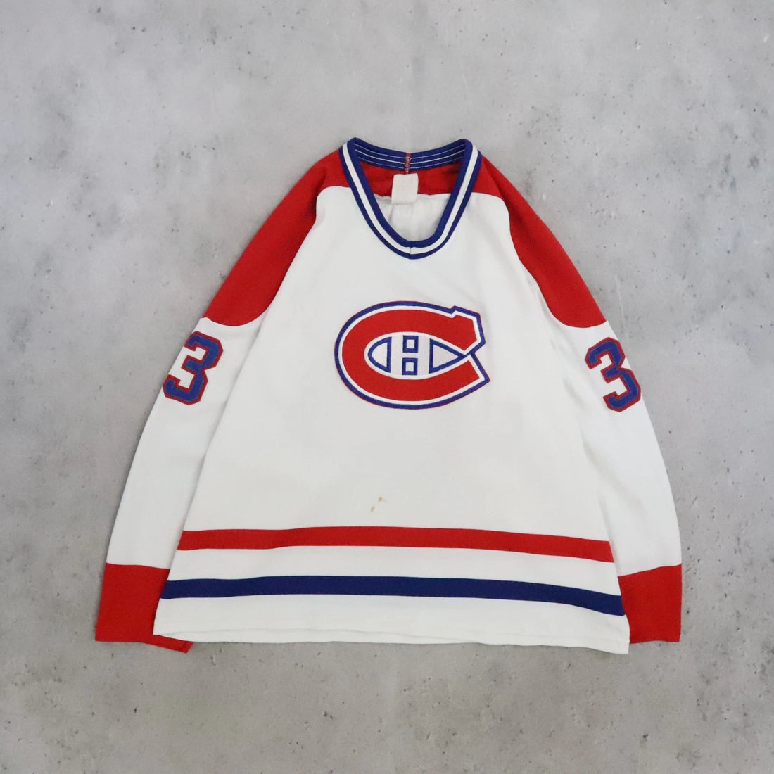 Vintage Montreal Canadiens Patrick Roy CCM Hockey Jersey Size XL 90s NHL