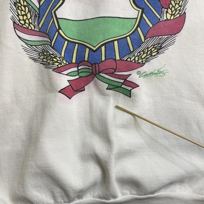 Vintage Hungary Spell Out Crewneck Sweatshirt Size XL 90s