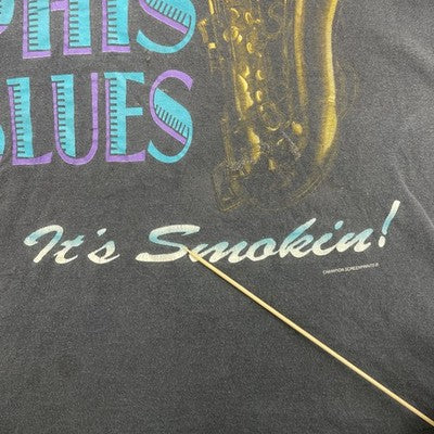 Vintage Memphis Blues T-Shirt Size Large 90s