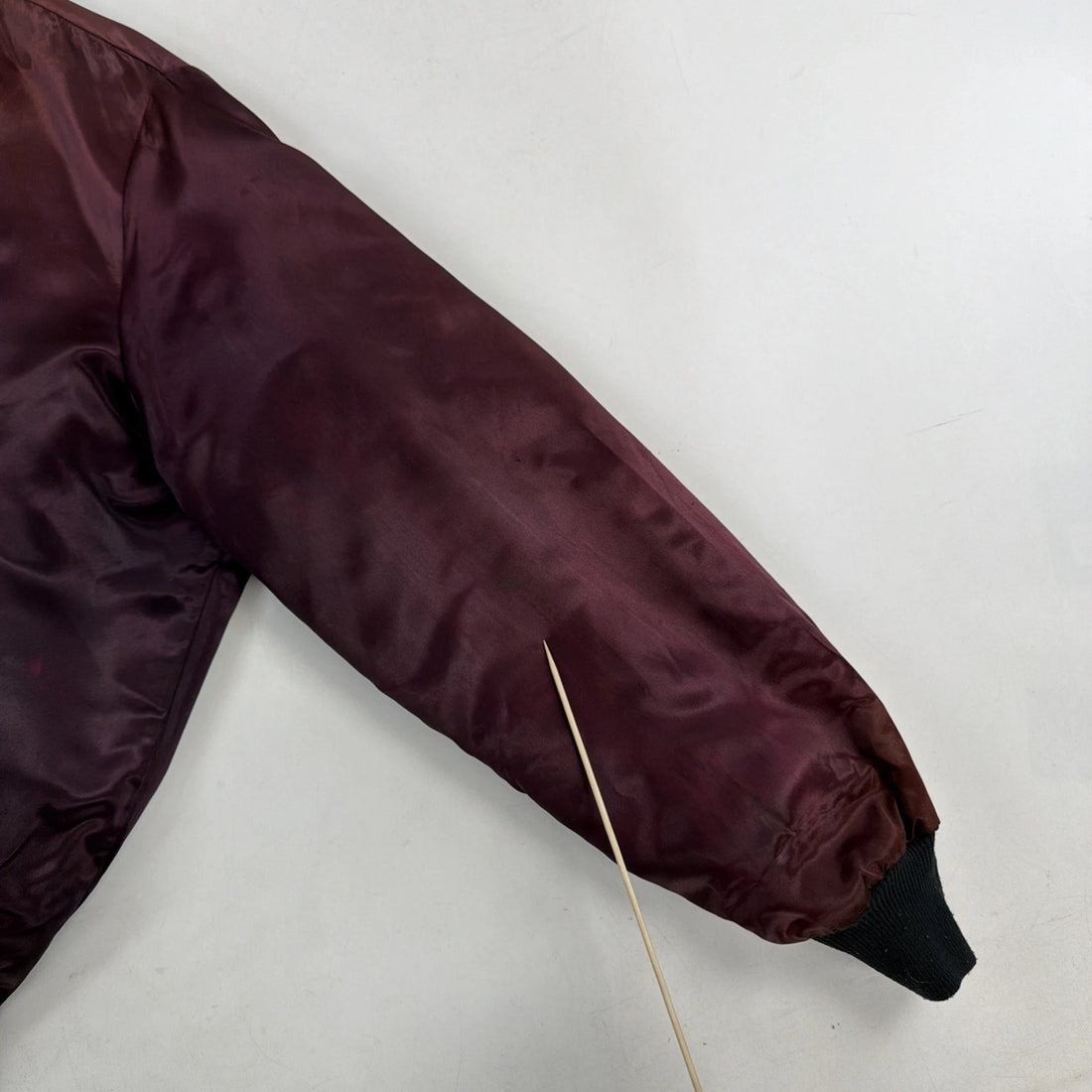 Vintage Maxim Las Vegas Satin Bomber Jacket Size 2XL Reversible