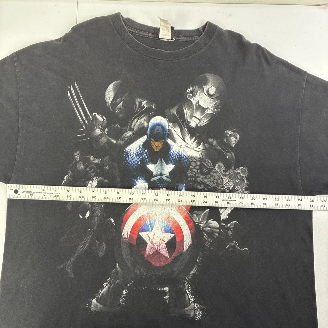 Captain America Marvel Mad Engine Comic T-Shirt Size 2XL
