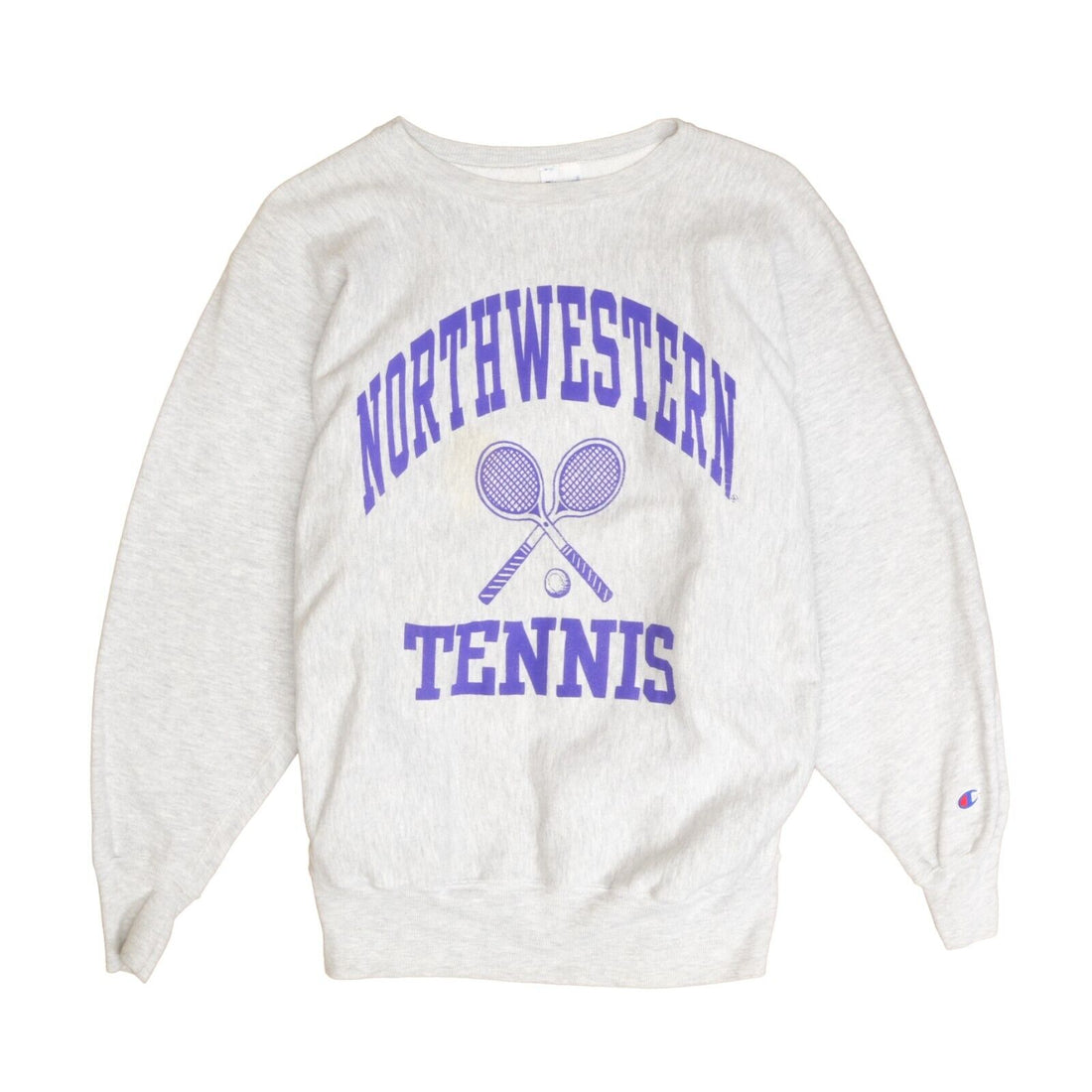 Vintage Northwestern Tennis Champion Reverse Weave Sweatshirt Size XL 90s NCAA