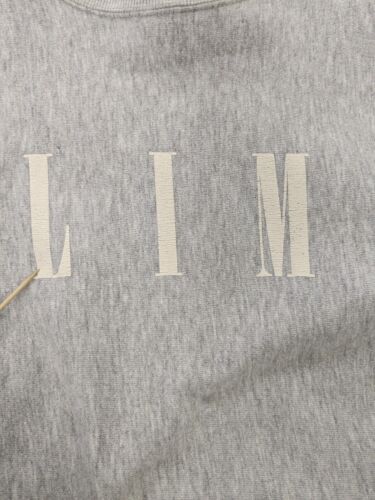 Vintage LIM Champion Reverse Weave Sweatshirt Crewneck Size XL Gray 90s