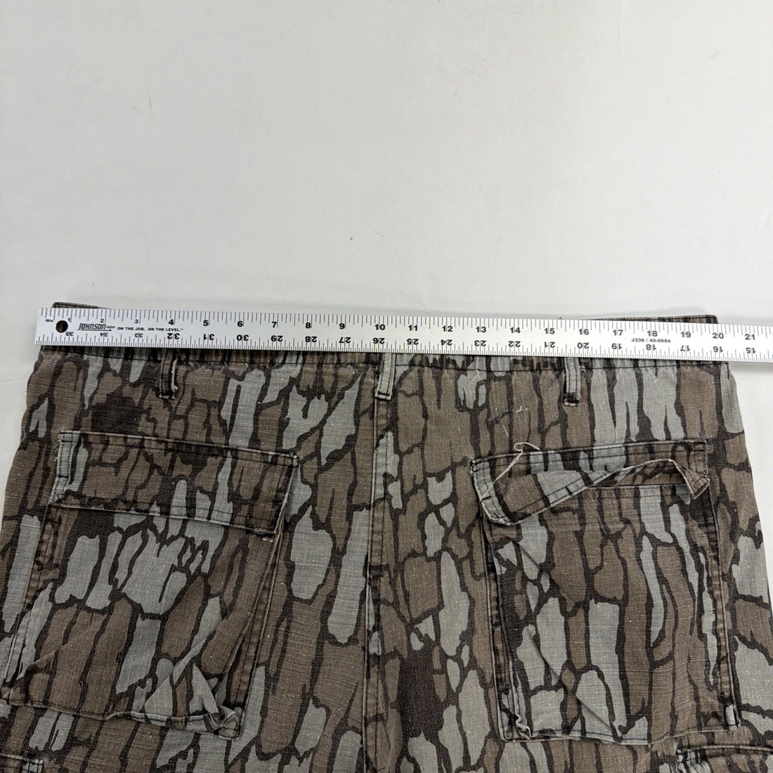 Vintage Trebark Camo Cargo Pants Size XL 80s