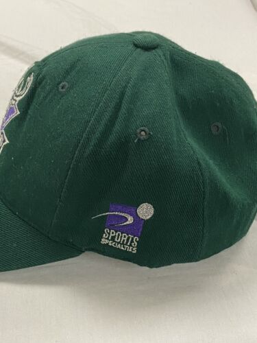 Vintage Milwaukee Bucks Sports Specialties Wool Snapback Hat Cap OSFA 90s NBA